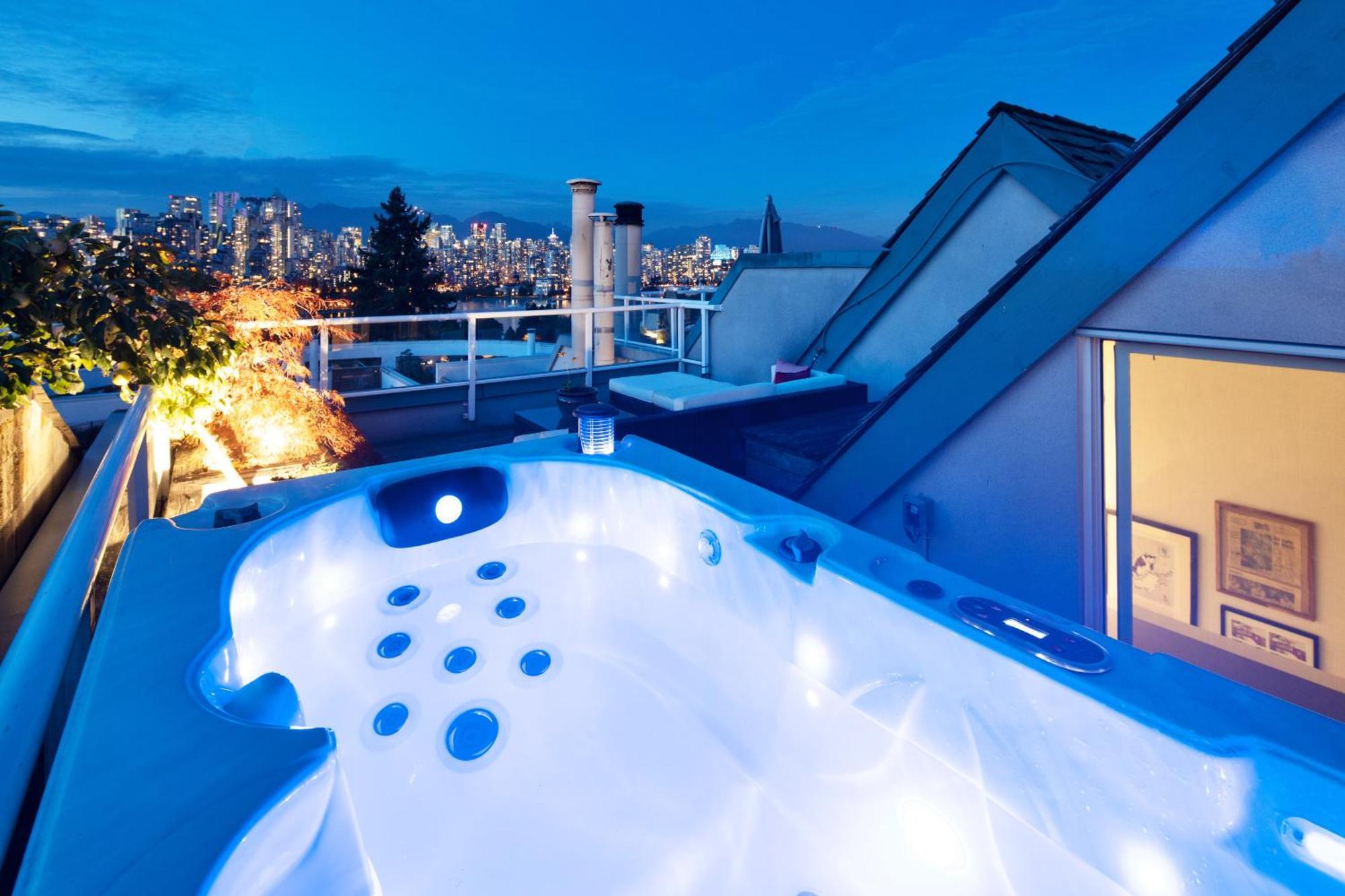 Stunning Views Penthouse Suite Vancouver Luaran gambar